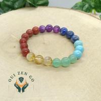 Bracelet 7 chakras classique 8mm 1 