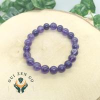 Bracelet amethyste 10 mm 1 