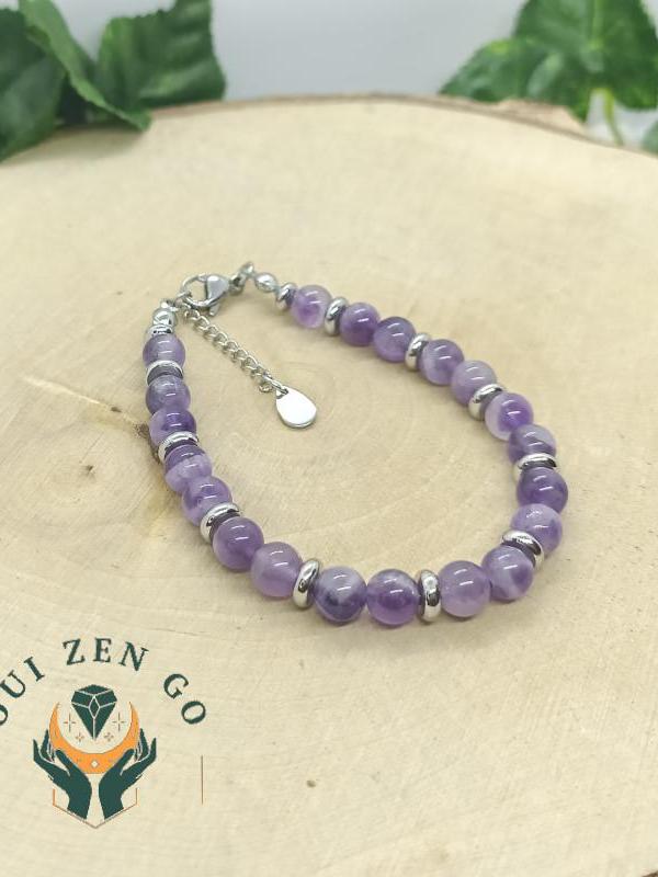 Bracelet amethyste bella 1 