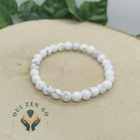 Bracelet howlite 6 mm