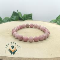 Bracelet rhodochrosite 8 mm 1 