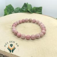 Bracelet rhodochrosite 8 mm 2 